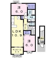 プラティーノの間取り画像