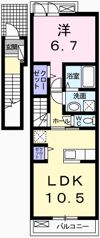 エクセラン則直Ⅳの間取り画像