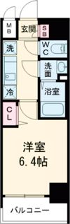 プレサンス神戸キュリオの間取り画像