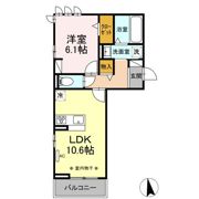 グランドネーフル東日野Ⅲの間取り画像