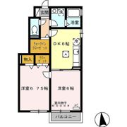 サンライズヒルズ B棟の間取り画像