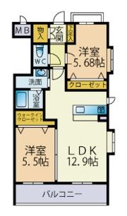 メゾン・ド・カンパーニュの間取り画像