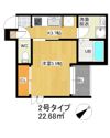 R-SMART 香椎北の間取り画像
