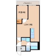 薮田マンションの間取り画像
