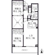 リベルテ等々力の間取り画像