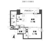 オルムドグランメール大通の間取り画像