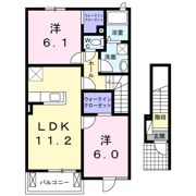 フォーリストⅡの間取り画像