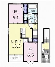 パインフィールドⅡの間取り画像