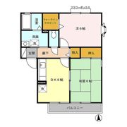 ハビーハイツ Bの間取り画像