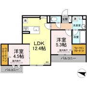アミティエSの間取り画像