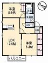 シティ パレス F棟の間取り画像