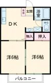 勝倉コーポAの間取り画像