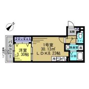 AJ南柏SouthⅠの間取り画像