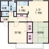 メゾンニュー池島 Aの間取り画像