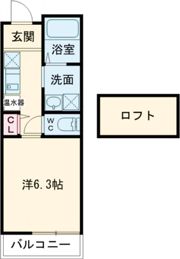 tentree神戸長田の間取り画像