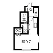 ル・メイユール東宮野目B棟の間取り画像