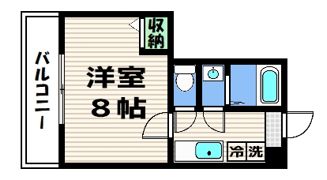 フラッティ上玄京の間取り画像