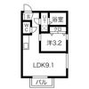 BELLE ROSE大江 WEST(A棟)の間取り画像