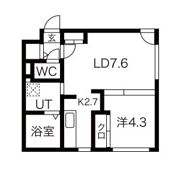 グリシーヌ南5条の間取り画像