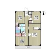 カーサガレリアⅠの間取り画像