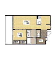 Domani上東雲の間取り画像