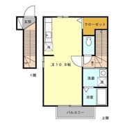 ネオ ガーデン Dの間取り画像