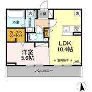グランドネーフル東日野Ⅲの間取り画像