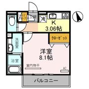 Saisonnier（セゾニエ）Ⅱの間取り画像