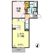 VINCULNM Ⅰ棟の間取り画像