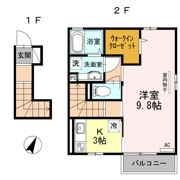 エスポワールの間取り画像