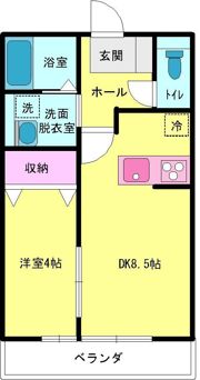 レトアAの間取り画像