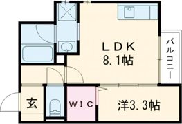 MY PLACE宮ノ陣Ⅱの間取り画像