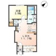 キルシュトラーセの間取り画像