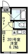 ユナイト能見台ハリマオの間取り画像