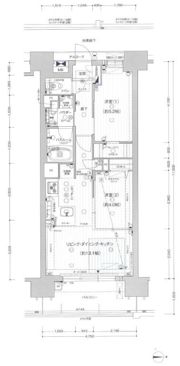 プレサンス ロジェ 名古屋駅NORTH FRONTの間取り画像