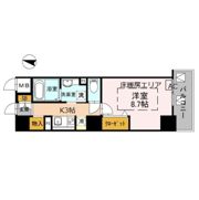 リヴィエール北梅田の間取り画像