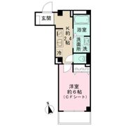 クレシェンド東新宿の間取り画像