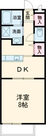 ジュネスの間取り画像