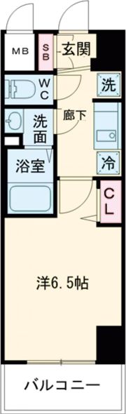 プレサンス神戸キュリオの間取り画像