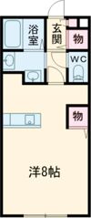 コンフォート小山Bの間取り画像