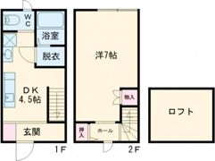 LOFT 一條の間取り画像