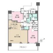 ザ・パークハウス武蔵野中町の間取り画像