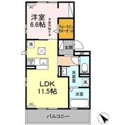 N Field（ｴﾇ ﾌｨｰﾙﾄﾞ）の間取り画像