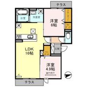 Nord Livre（ノール リーウ゛ル）の間取り画像