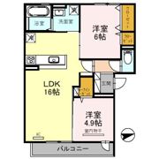 Nord Livre（ノール リーウ゛ル）の間取り画像