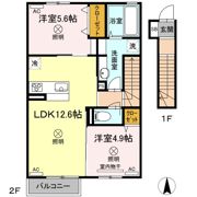 グラシアの間取り画像