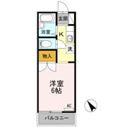 ヴァンセーヌ今村 A棟の間取り画像