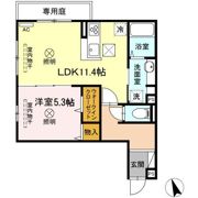 スカイ長束の間取り画像