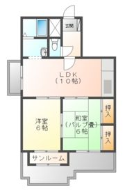 シャトレーしょうこうの間取り画像