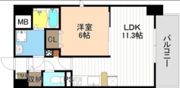 ベルデュールⅢの間取り画像